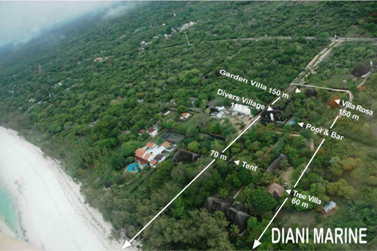 Diani Marine Divers Village Diani Beach Exterior foto